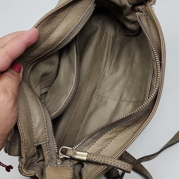 Liebeskind Tan Leather Crossbody Bag - Picture 8 of 9